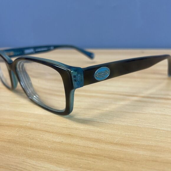 Coach Eyeglasses HC 6040 Brooklyn 5116 Dark Tortoise 52 16 135 FRAMES ONLY - Picture 7 of 8